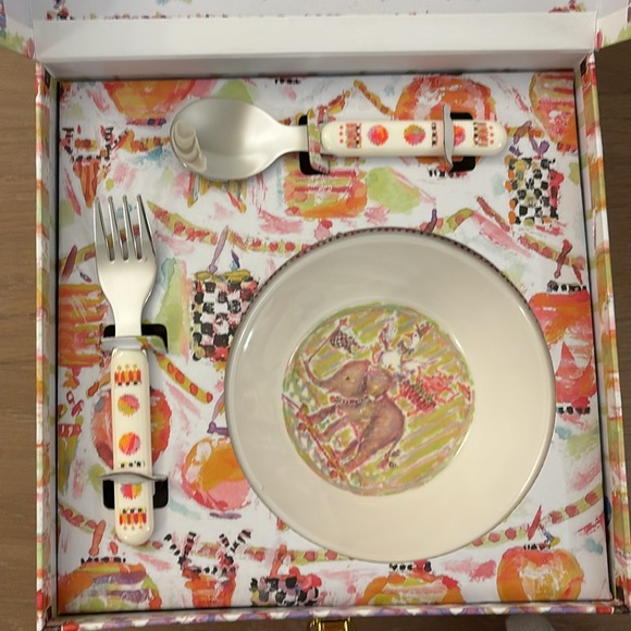 Mackenzie Child’s | NIB Toddler's Dinnerware Set - Picture 3 of 5